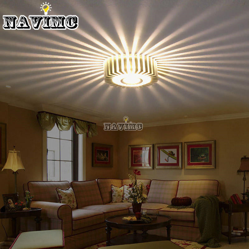 LED RGB / White Ceiling Mount Mini 80-260V SKU# LIG0039
